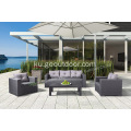 Set Outdoor Wonderful Wicker Sofa Set